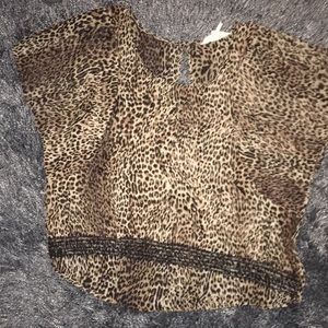 Leopard high low top